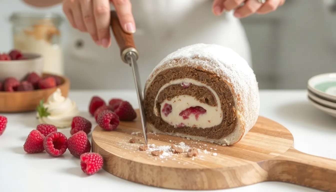 buche de noel healthy