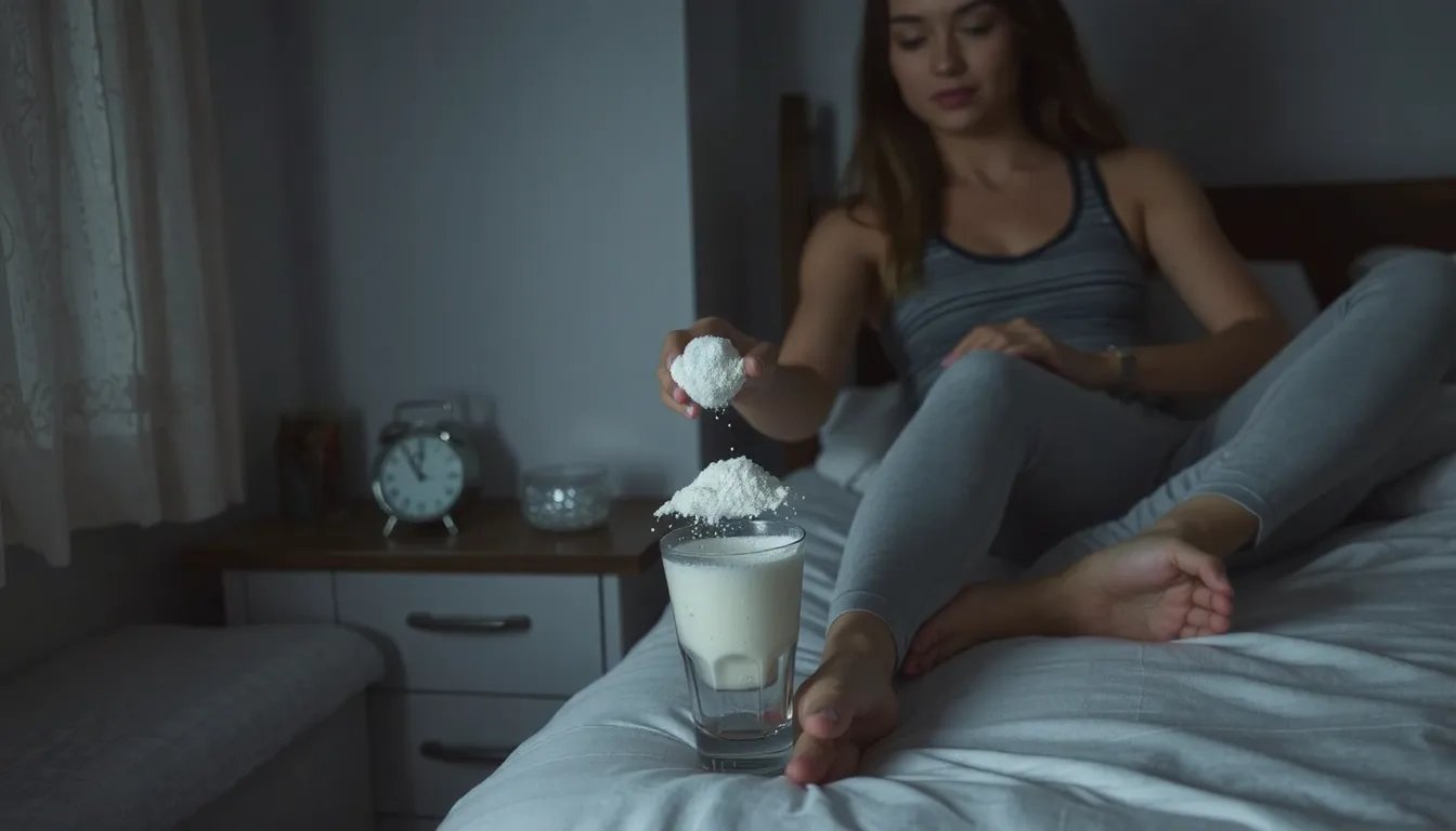 prendre de la creatine le soir