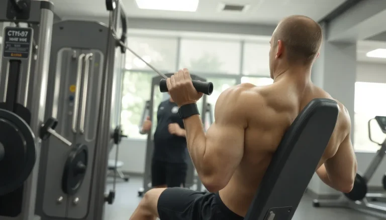 Les meilleurs exercices pour le dos avec machines