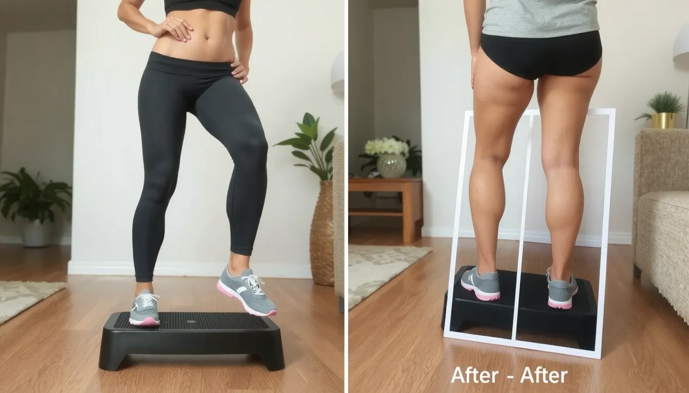 mini stepper avant apres