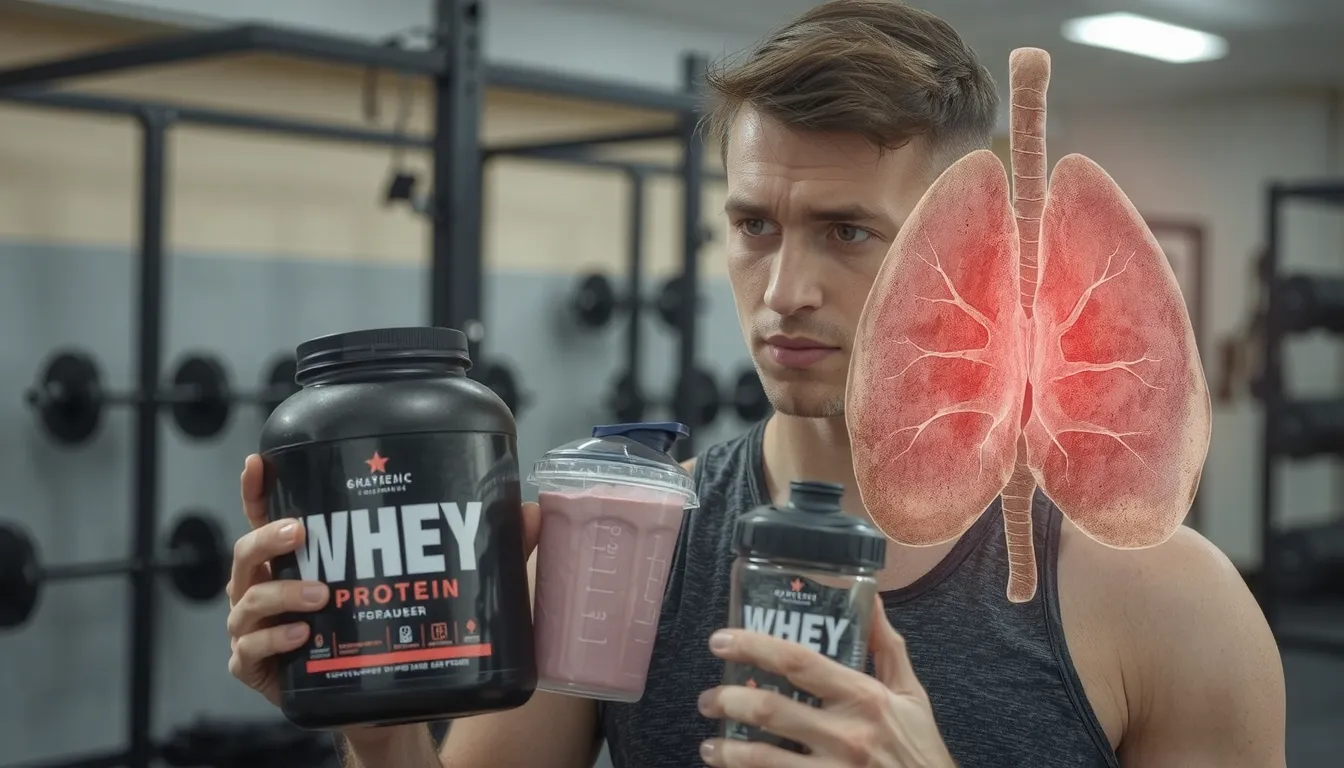 whey protéine danger foie