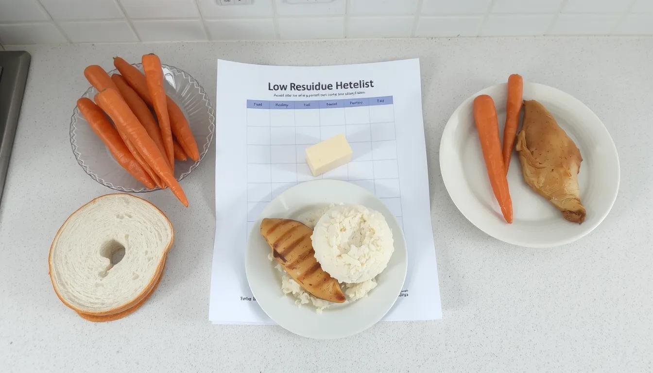 fromage regime sans residu