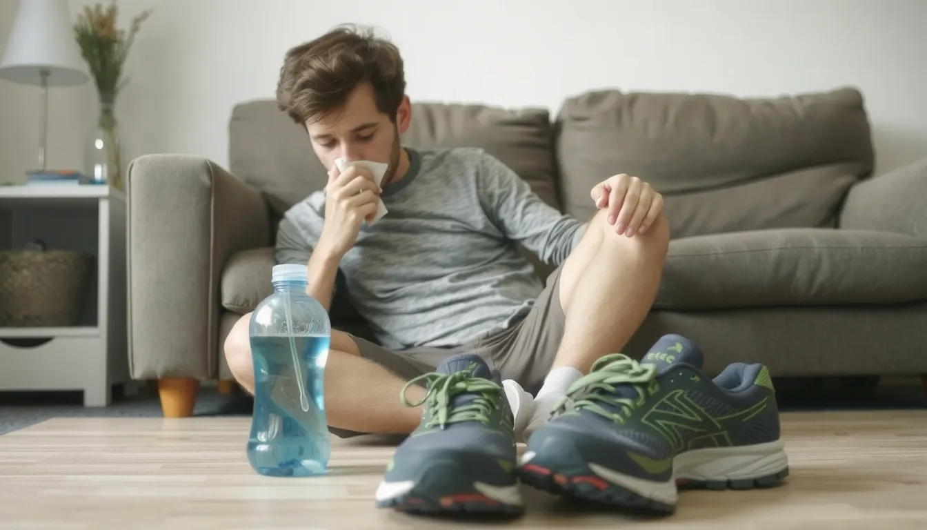 faire du sport en étant malade